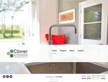 Tablet Screenshot of cloverkitchens.co.uk